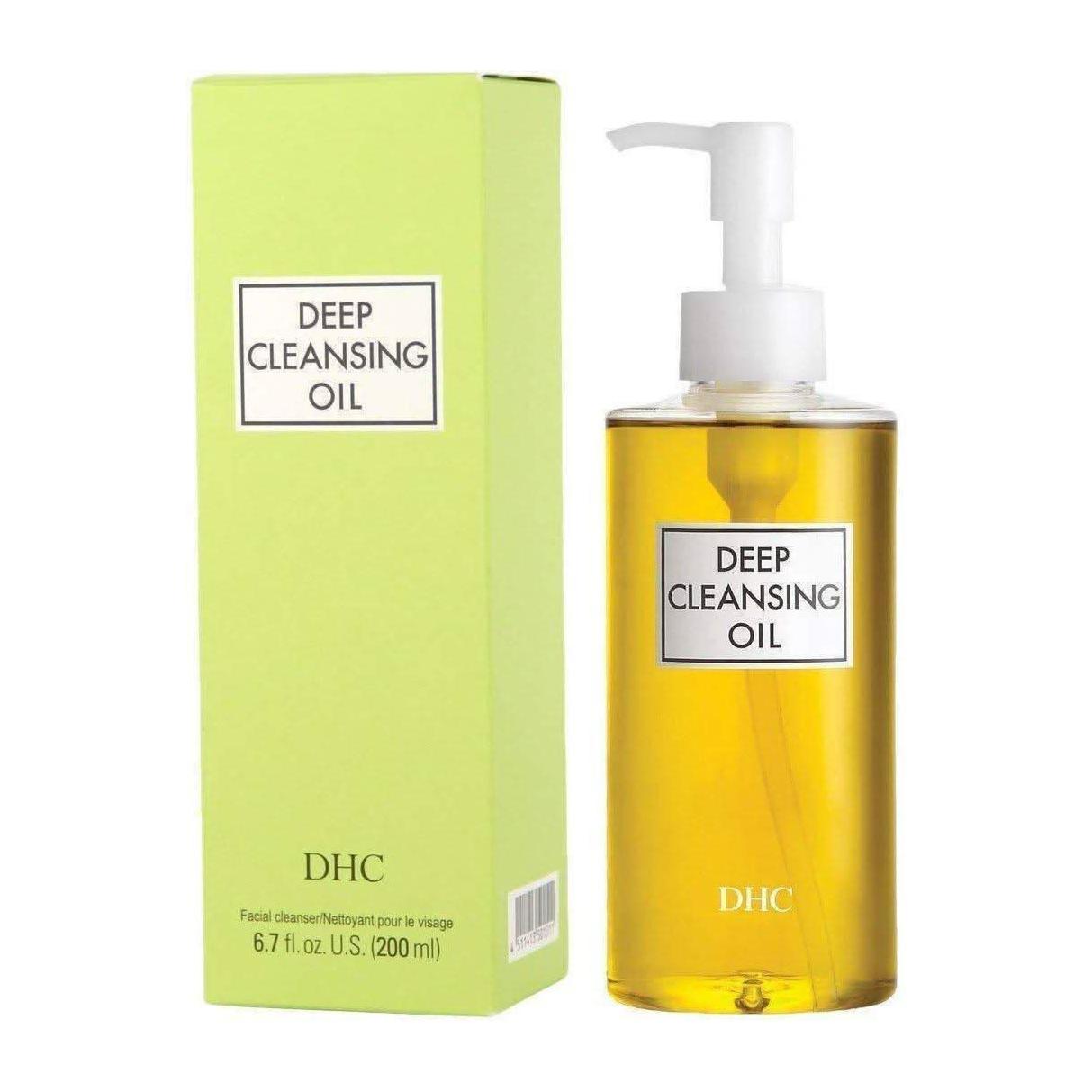 DHC Aceite Limpiador Profundo – 200ml | Desmaquillante y Limpiador Facial Galardonado