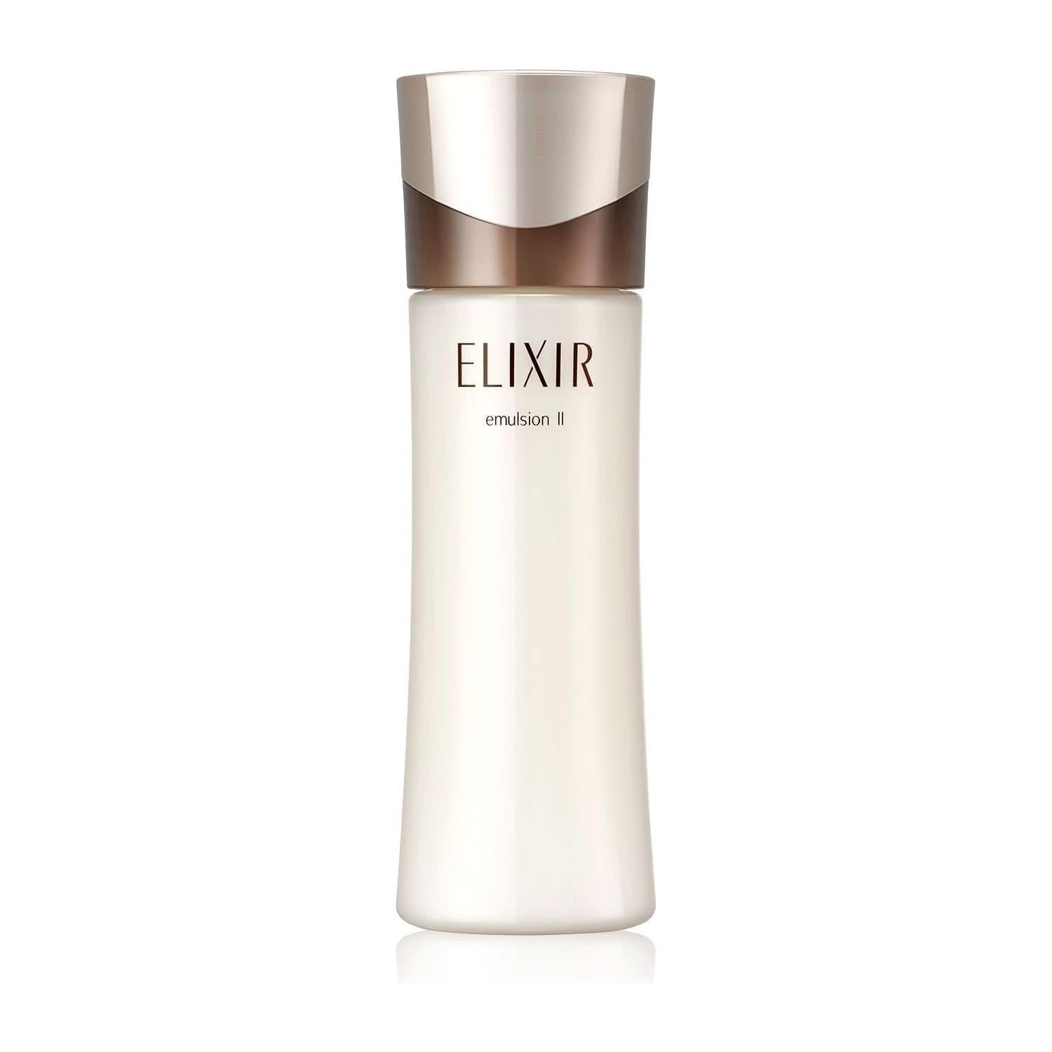 Shiseido Elixir Advanced Emulsion – 130ml | Leche Facial Antiedad para una Piel Radiante y Flexible