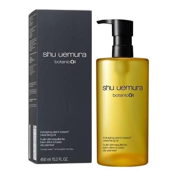 Shu Uemura Botanic Cleansing Oil – 450ml | Desmaquillante Suave y Natural para Pieles Sensibles
