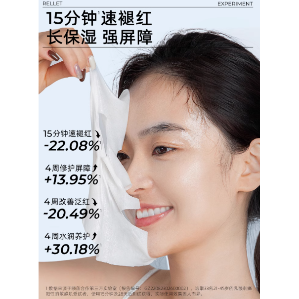Mascarilla de Ácido Hialurónico Rellet 28g X 5 Unidades – Hidratación y Luminosidad