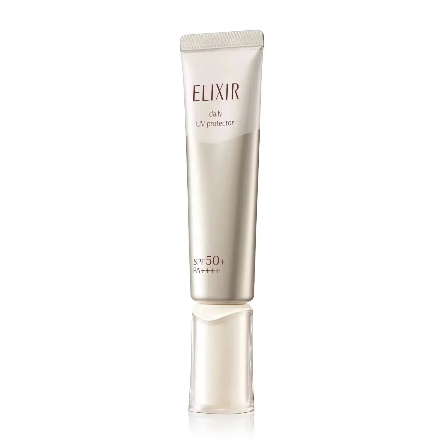 Shiseido Elixir Aging Care Serum Protector UV SPF 50+ – 35ml | Hidratación, Firmeza y Protección Solar