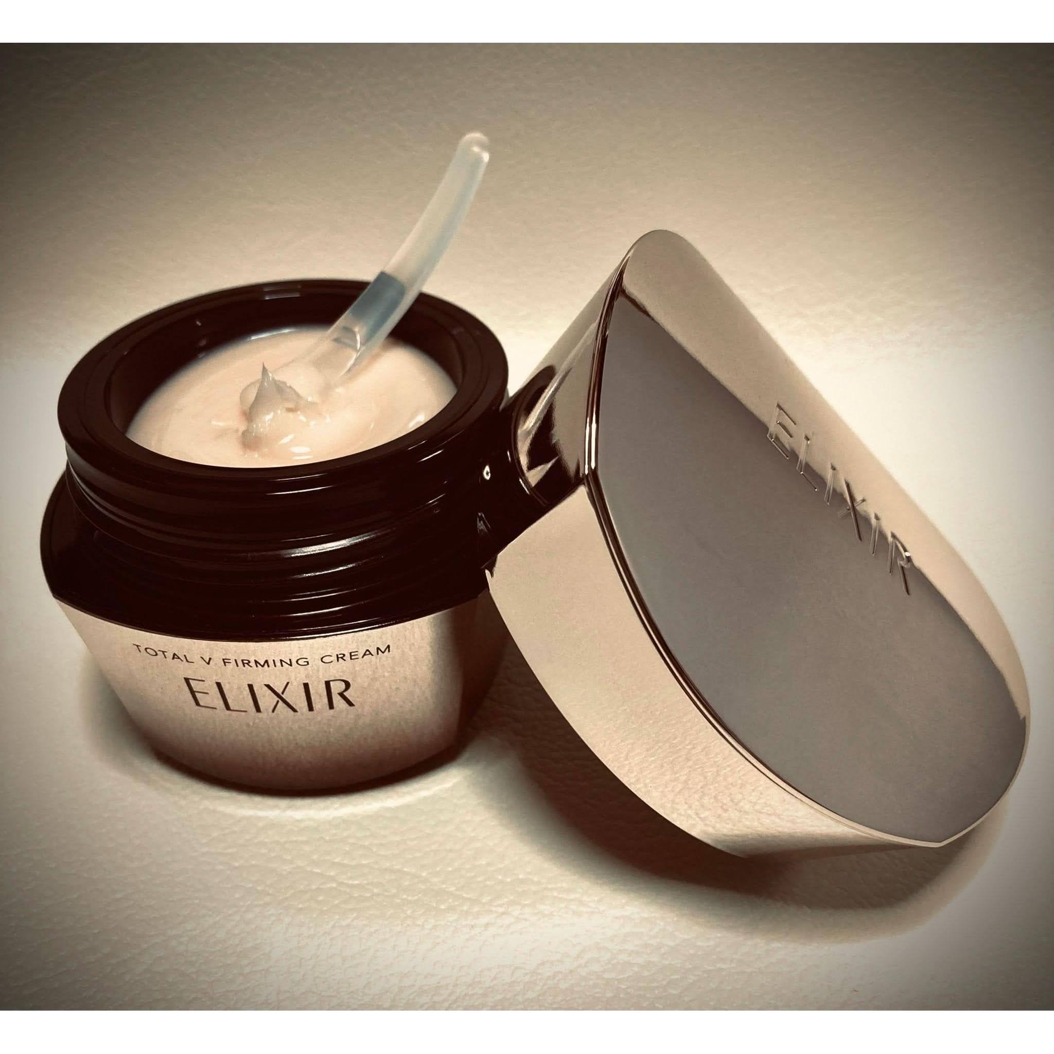 Shiseido Elixir Total V Wrinkle Firming Cream – 50g | Solución Avanzada Reafirmante y Antiedad