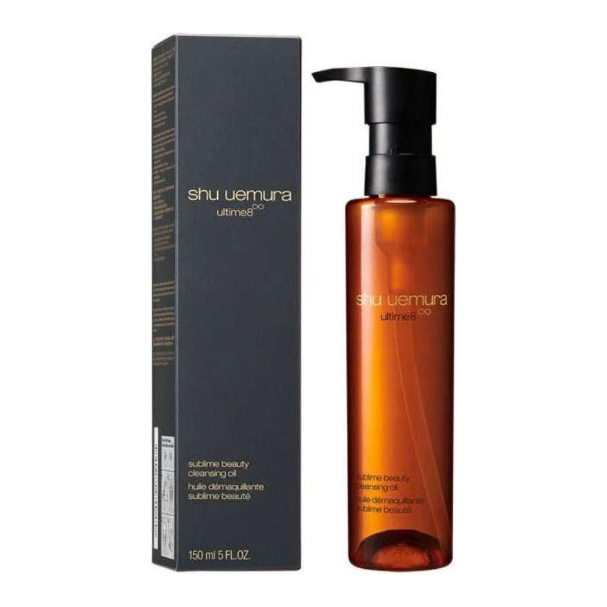Shu Uemura Ultime8 Sublime Cleansing Oil – 150ml | Lujoso Desmaquillante y Refinador de Piel con 8 Aceites