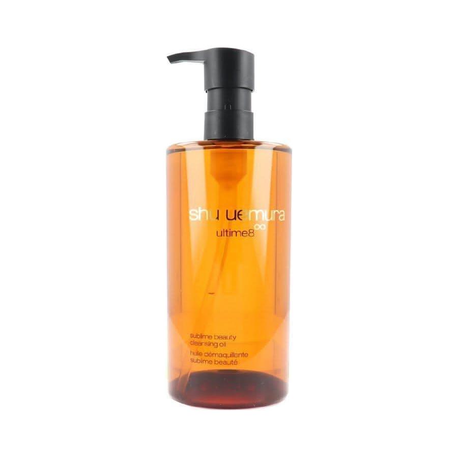 Shu Uemura Ultime8 Sublime Aceite Limpiador – 450ml | Lujoso Desmaquillante y Refinador de Piel con 8 Aceites