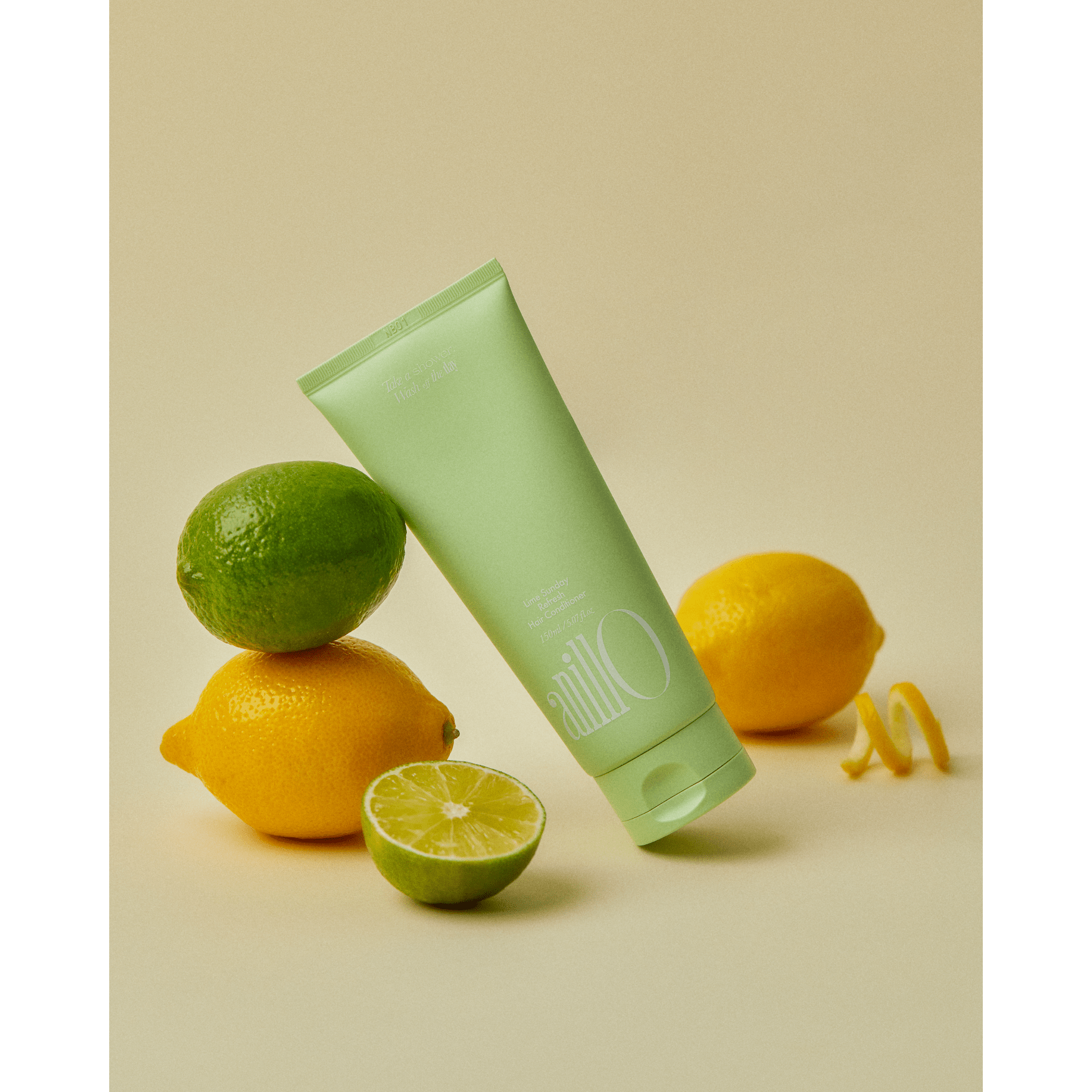 Acondicionador para el cabello Lime Sunday Refresh – 150ml | Cuidado cítrico hidratante y suavizante