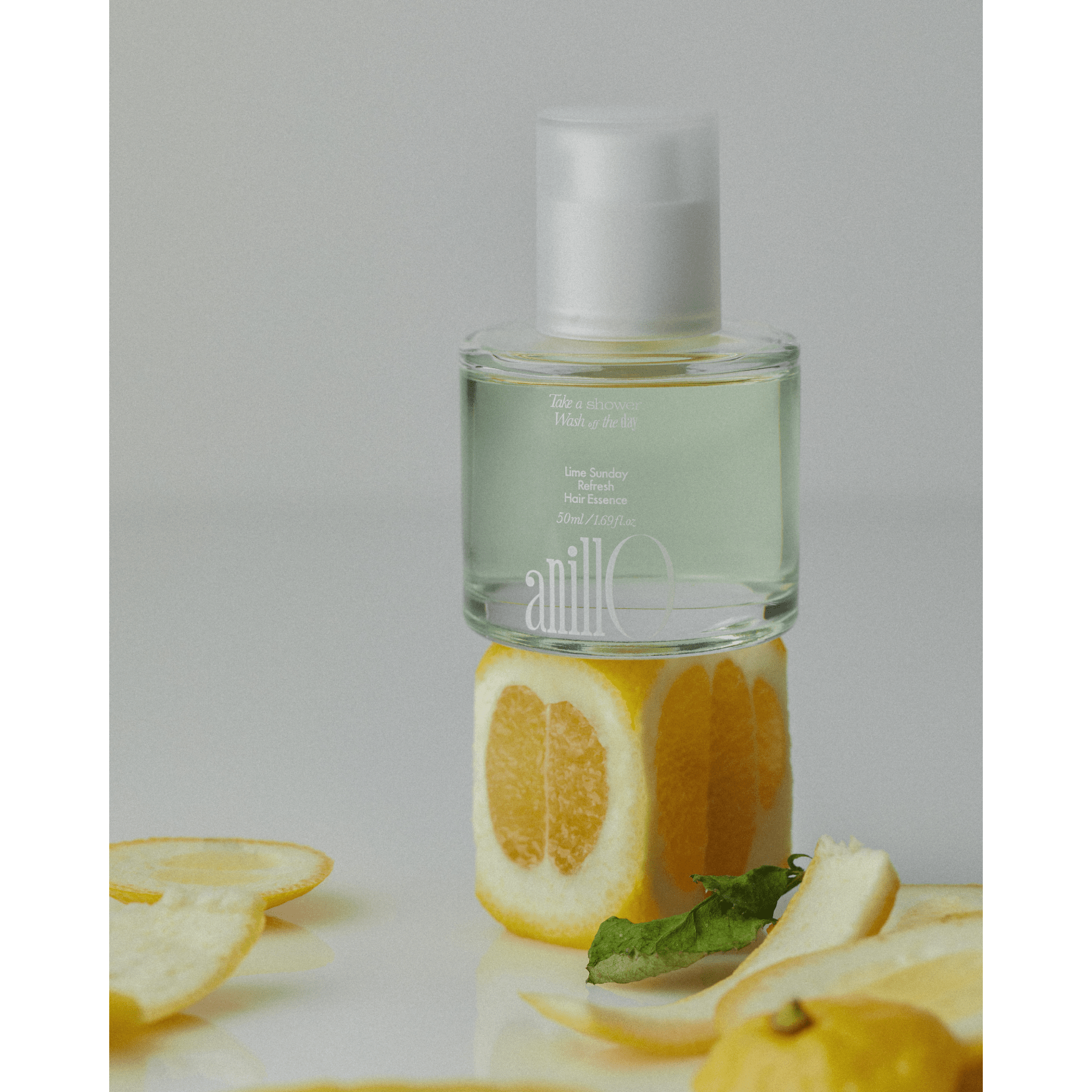 Anillo Lime Sunday Refresh Hair Essence – 50ml | Hidratación Ligera y Frescor Cítrico