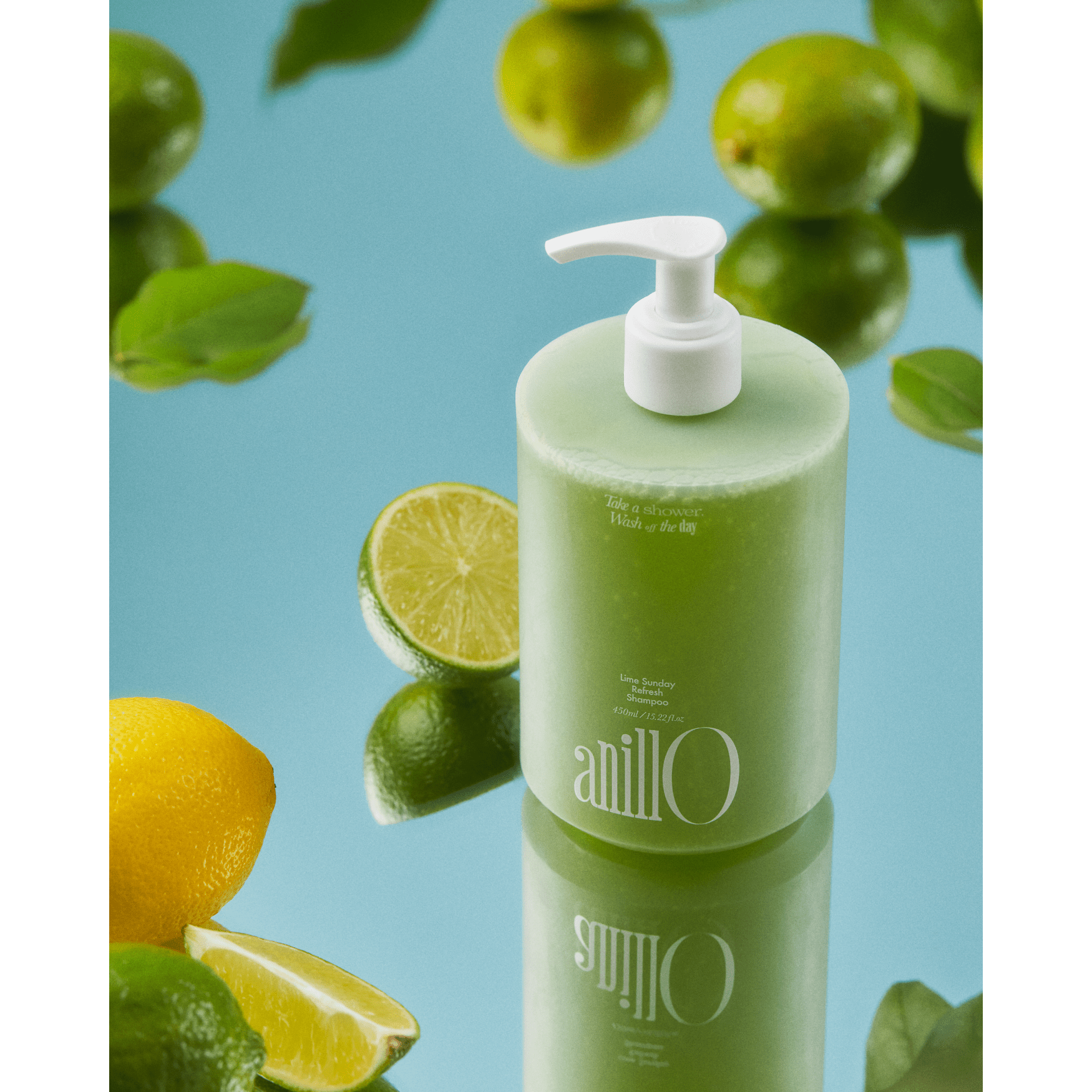 Champú Anillo Lima Domingo Refrescante – 450ml | Limpieza Profunda, Refrescante y Revitalizante para el Cuero Cabelludo