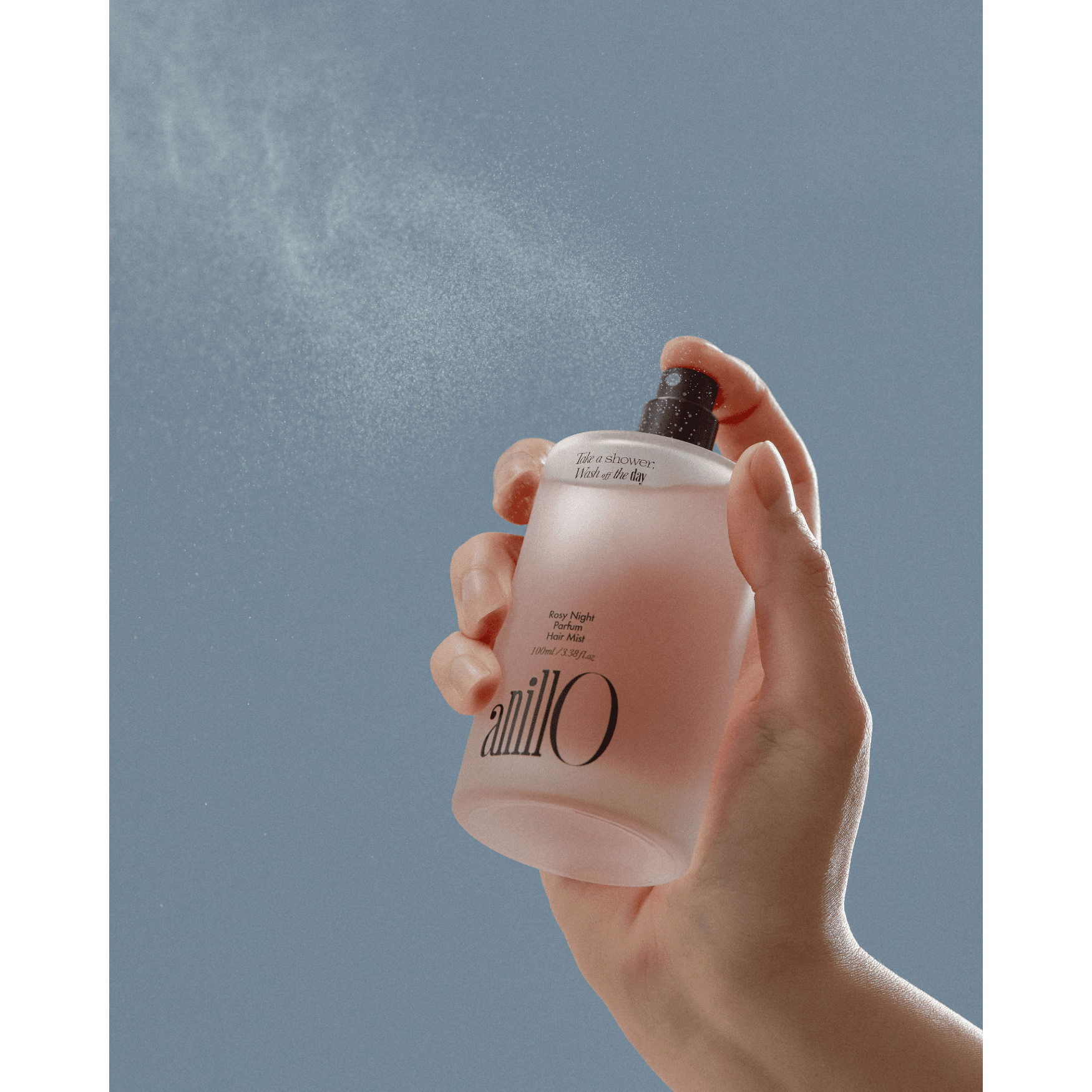 Anillo Rosy Night Parfum Hair Mist – 100ml | Brillo e Hidratación Lujosos con Infusión de Rosas