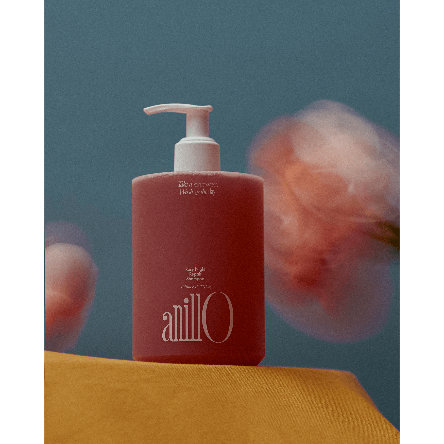 Anillo Rosy Night Repair Shampoo – 450ml | Hidratación Profunda y Fortalecimiento para Cabello Dañado