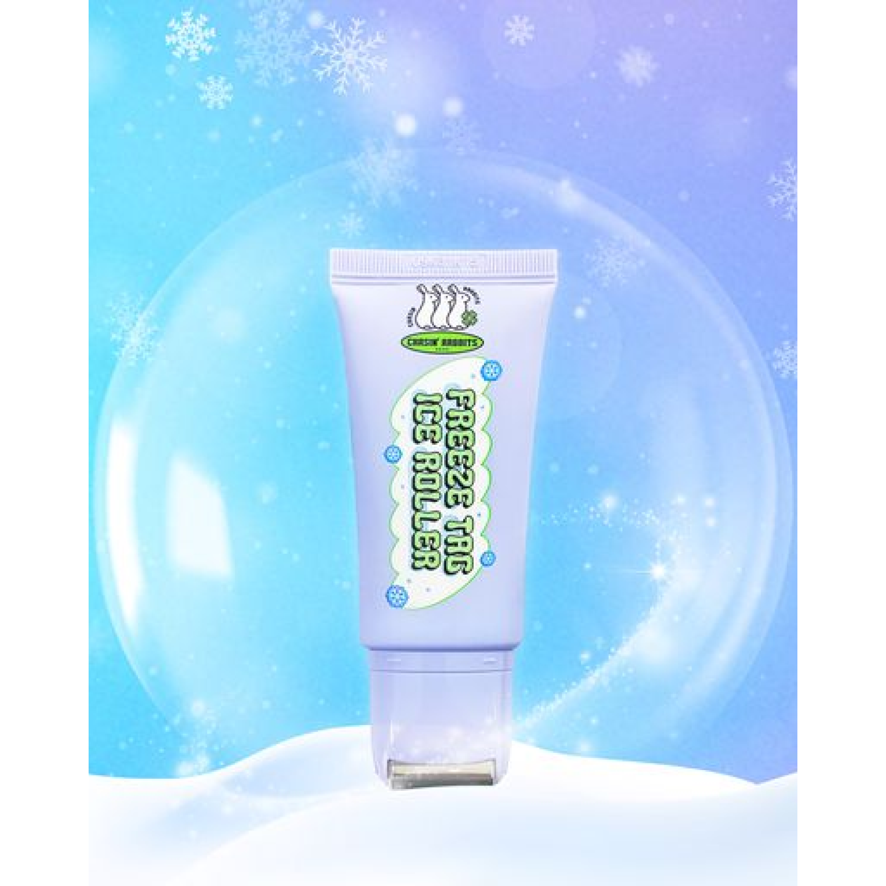 Chasin’ Rabbits Freeze Tag Ice Roller – 50ml | Sérum Refrescante, Reductor de Poros y Reafirmante