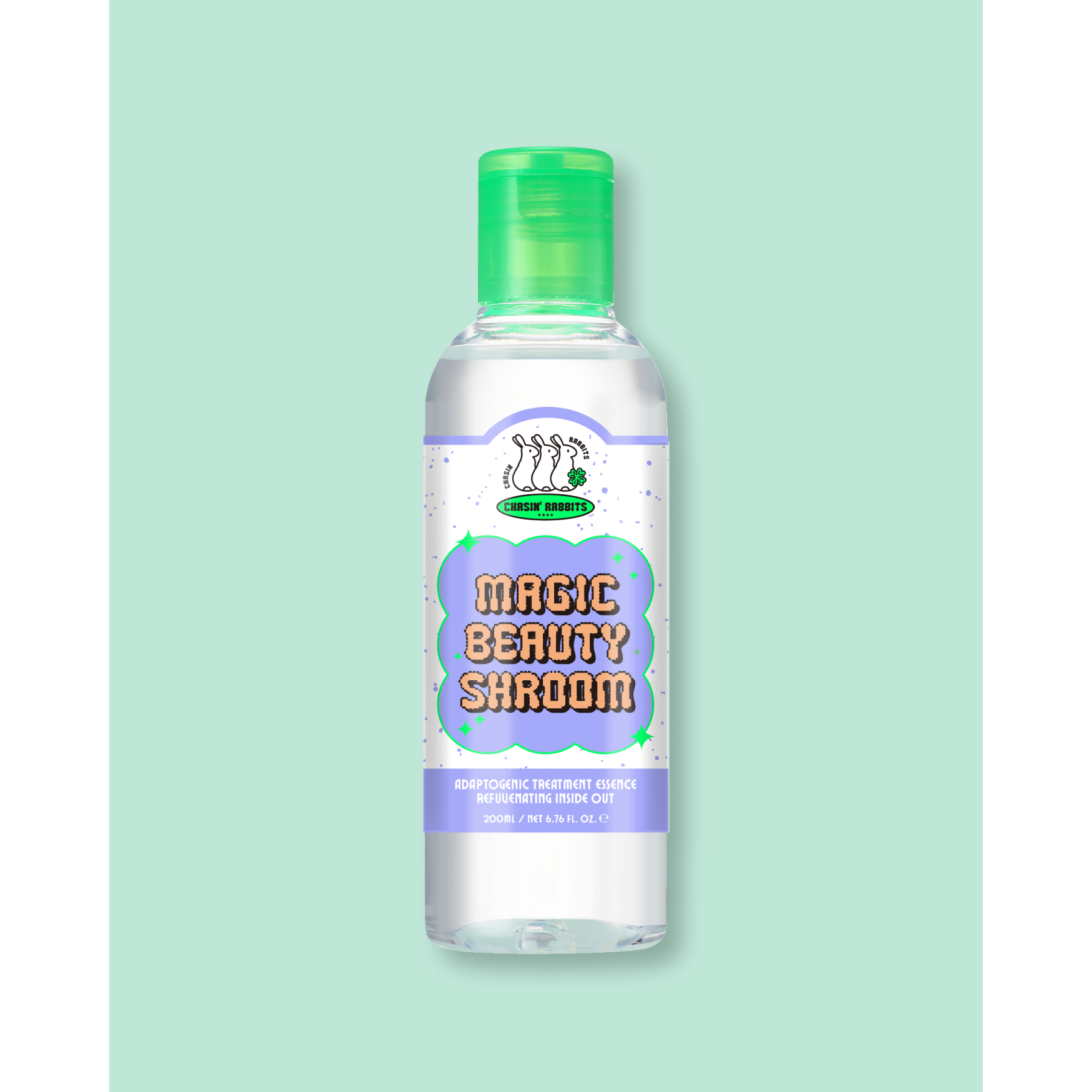 Chasin’ Rabbits Magic Beauty Shroom – 200ml | Esencia hidratante y voluminizadora con hongo Tremella