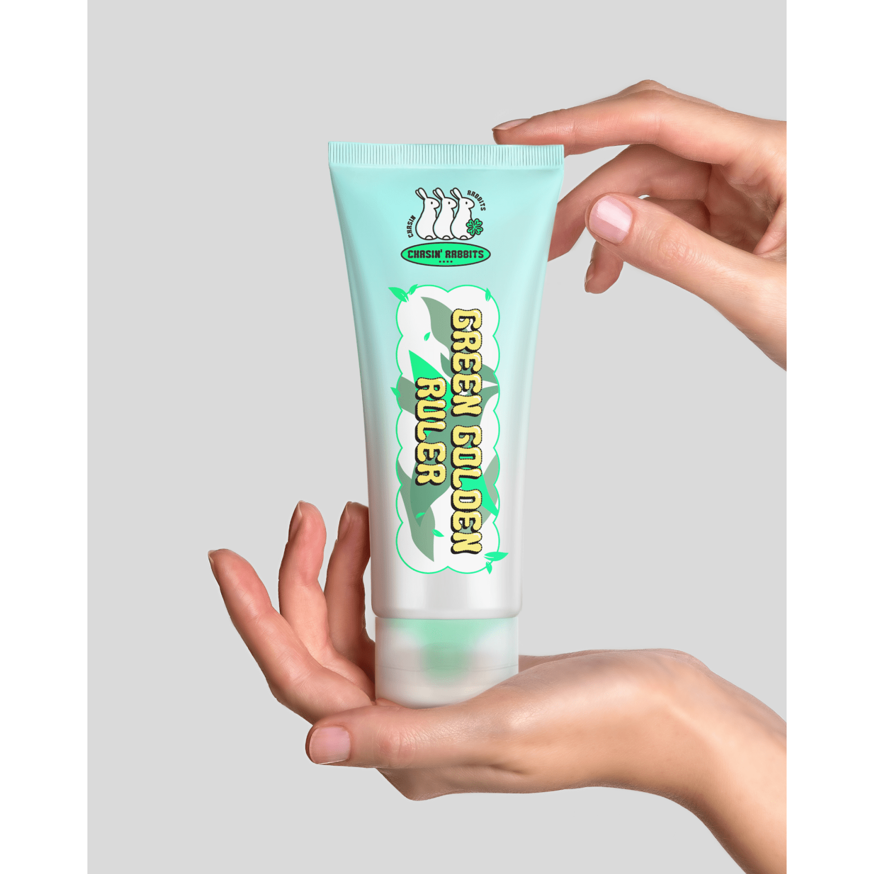 Chasin’ Rabbits Green Golden Ruler – 75ml | Crema Calmante, Hidratante y Fortalecedora de la Barrera Cutánea
