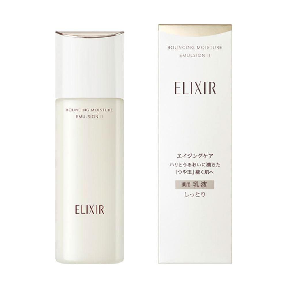 Shiseido Elixir Bouncing Moisture Emulsion – 130ml | Leche Facial Antiedad para una Piel Reafirmada e Hidratada