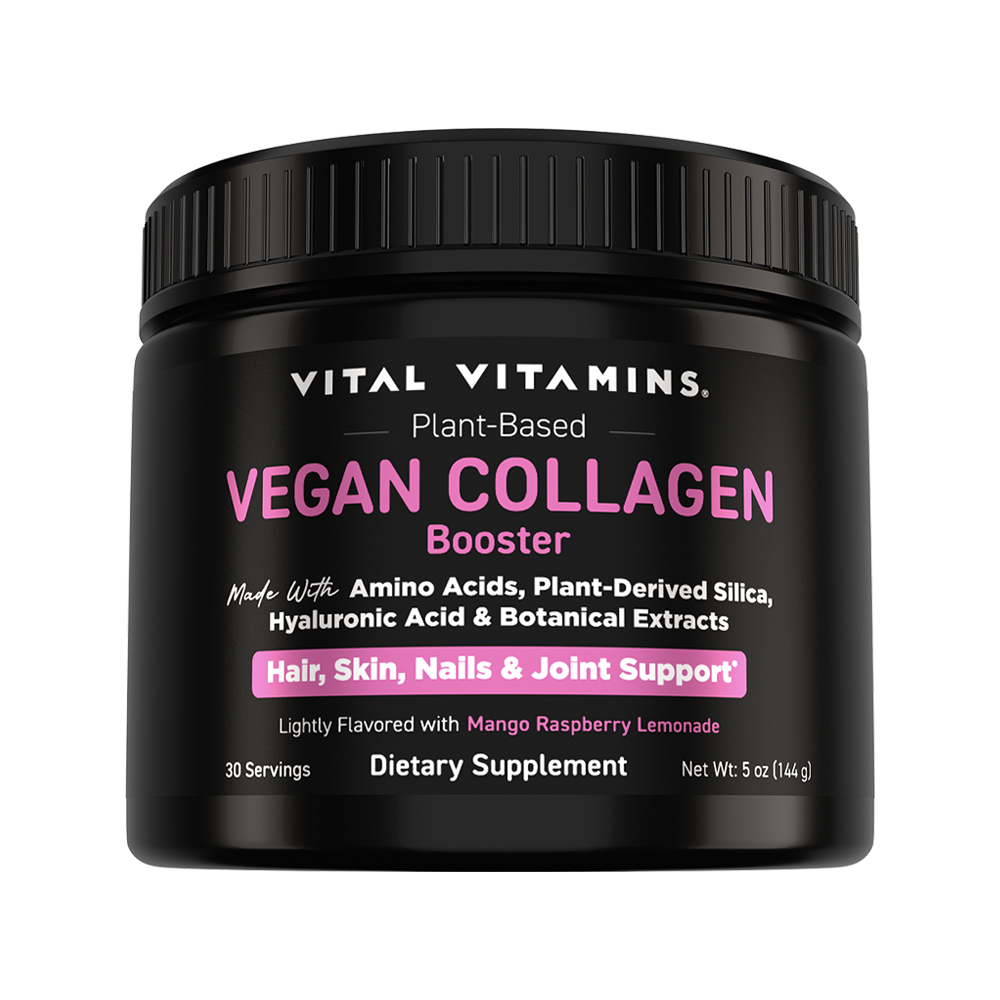 Vital Vitamins Vegan Collagen Booster Powder – 30 Servings