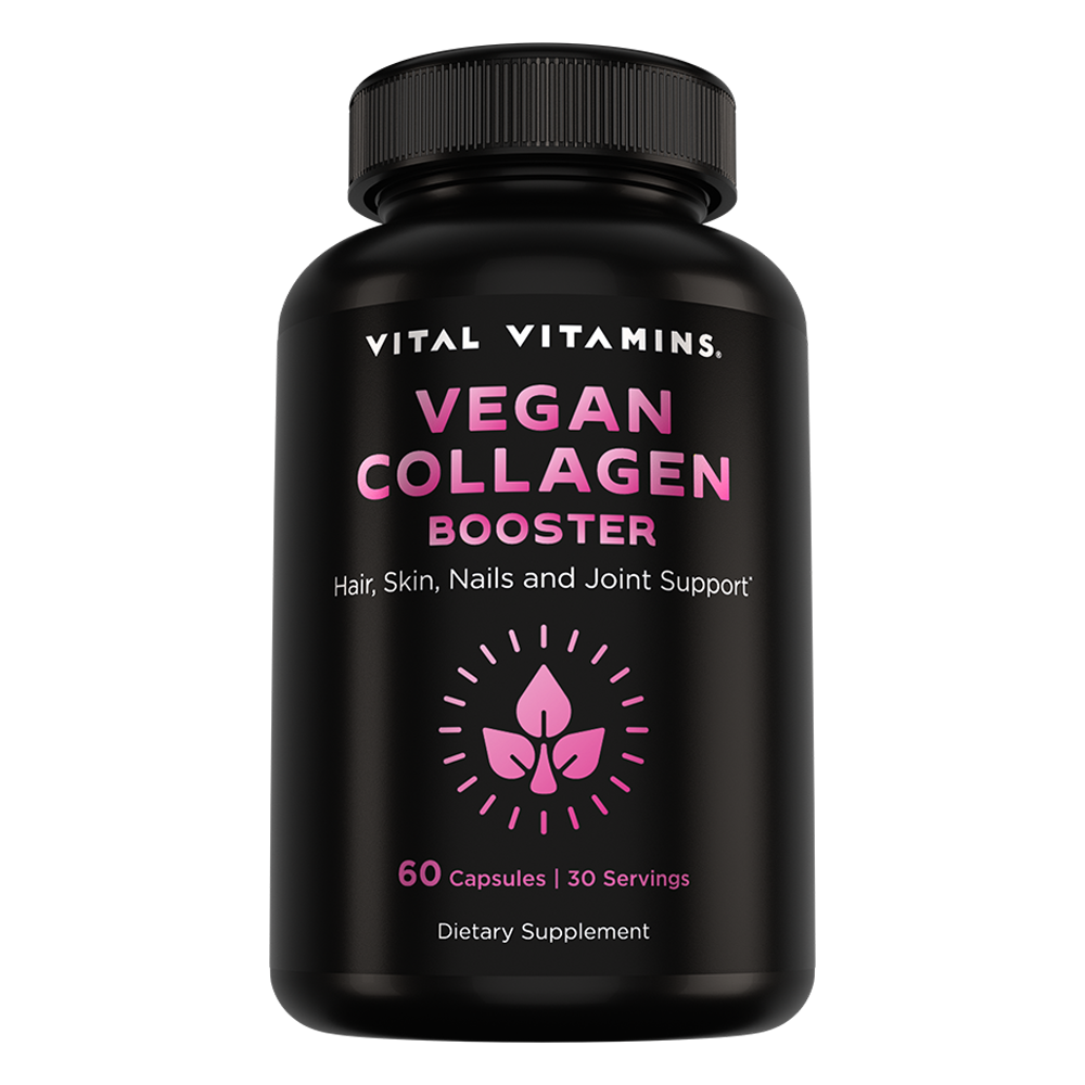 Vital Vitamins Vegan Collagen Booster – 60 Capsules