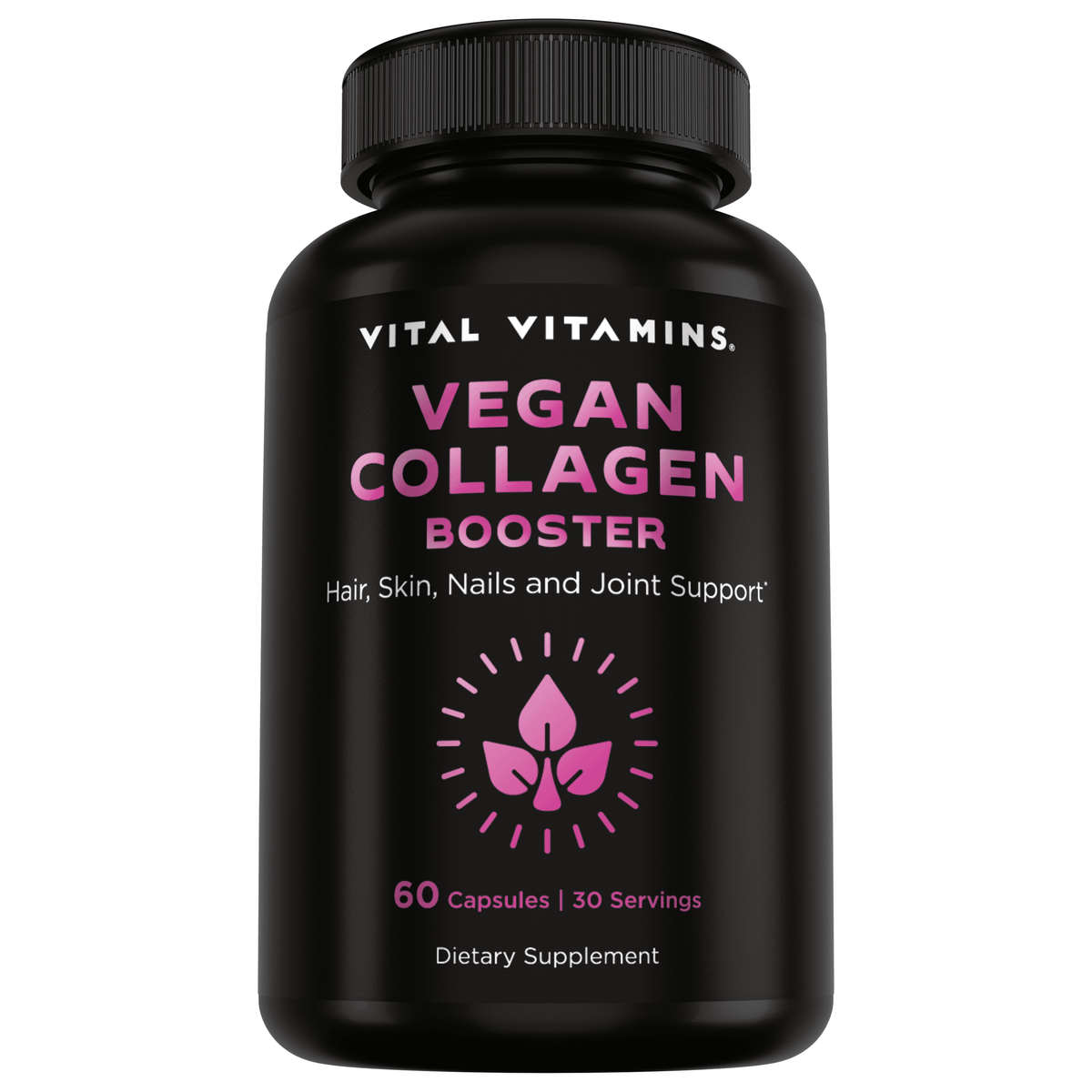 Vital Vitamins Vegan Collagen Booster – 60 Capsules