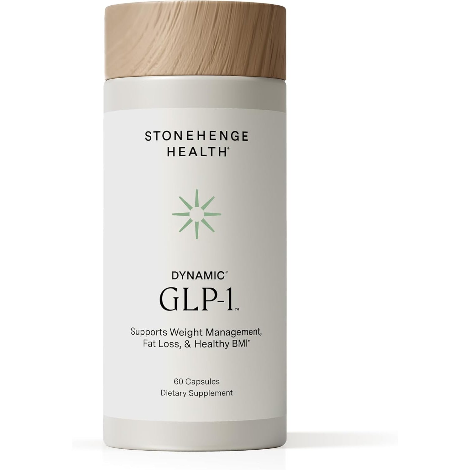 Stonehenge Health Dynamic GLP-1 Nutrition Support Supplement for Women, Men, 550Mg Berbevis Berberine 10X Better Absorbed, Akkermansia, DNF-10, Capsifen Support Appetite, Gut Health - 60 Veg Caps