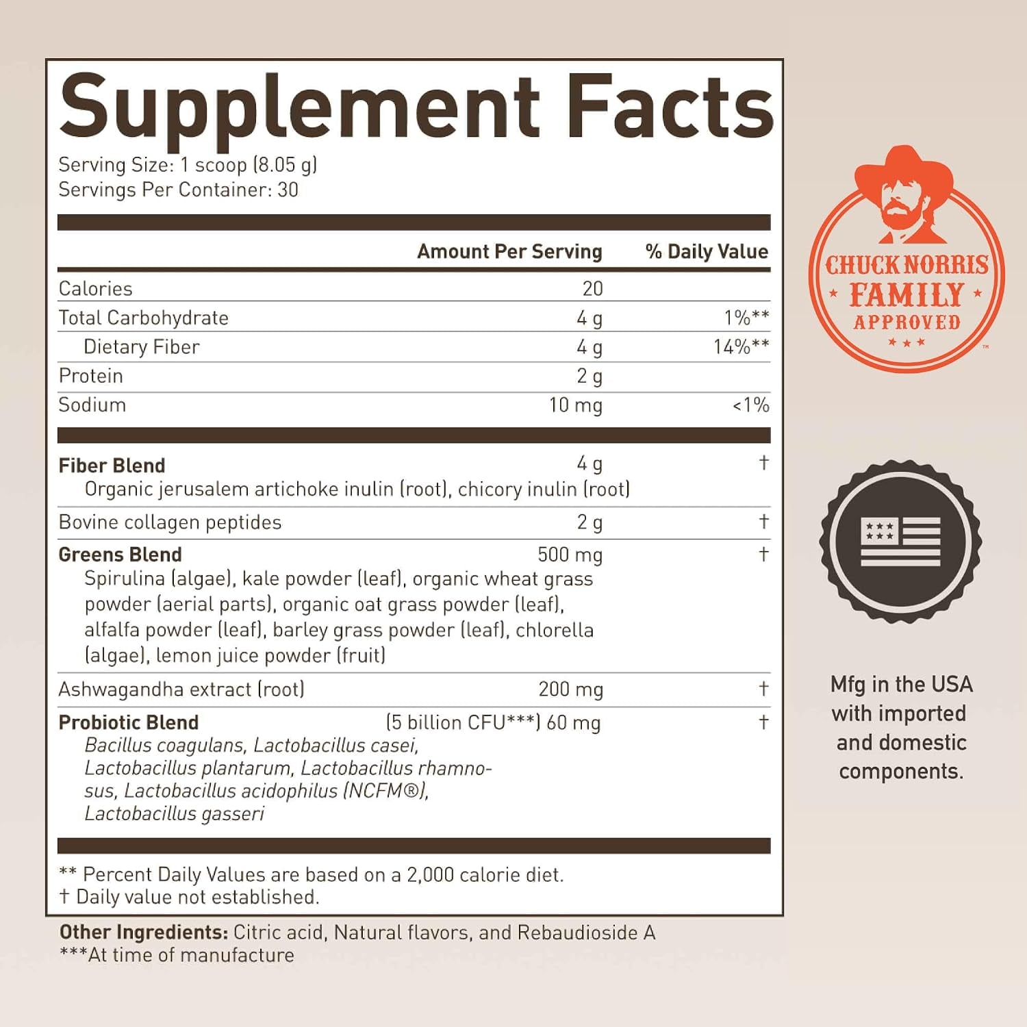 ROUNDHOUSE PROVISION Morning Kick, Powder Supplement for Healthy Digestion, Energy Levels, and Overall Wellness, 30 Servings (9.1 Ounce (Pack of 1), Watermelon Mint)