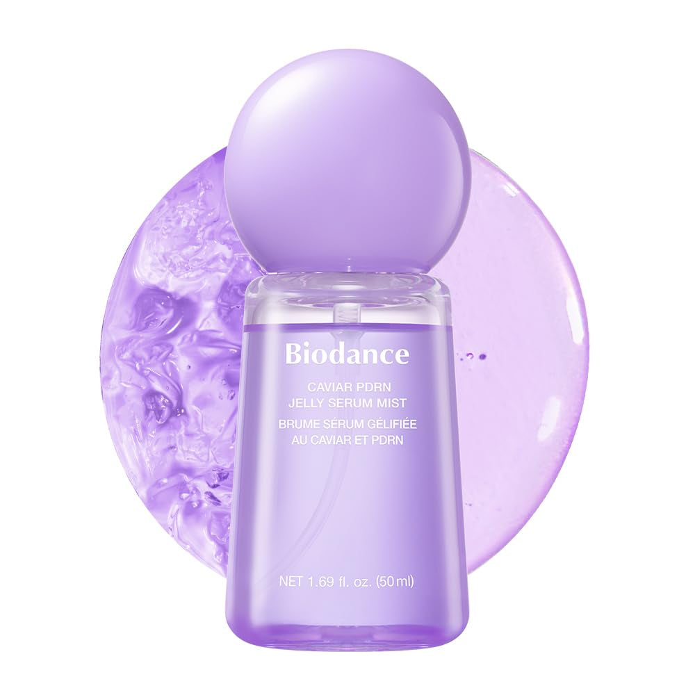 BIODANCE Caviar PDRN Jelly Serum Mist – 50ml | Hydrating & Radiance Face Spray | Sprayable Hydrogel | Korean Skincare