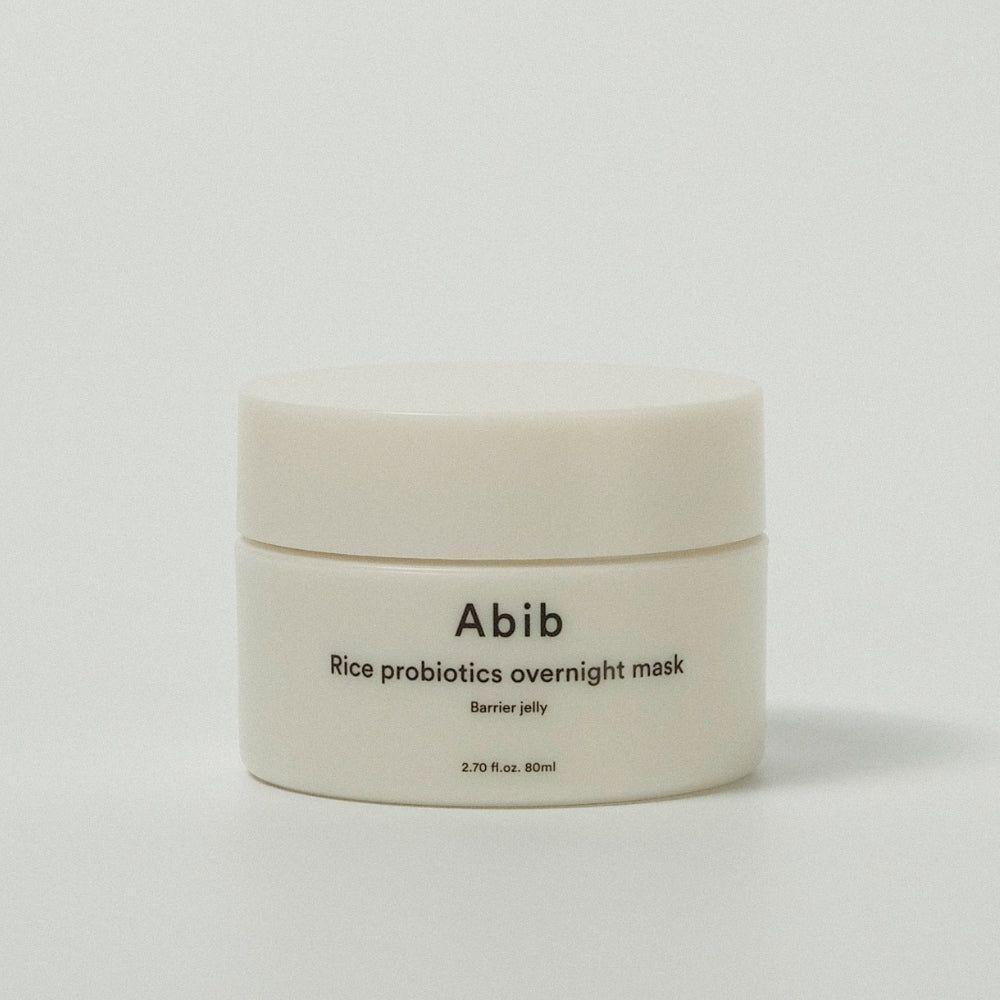 Abib Rice Probiotics Overnight Mask Barrier Jelly - 80ml | Firming & Repairing - Glam Global UKAbib