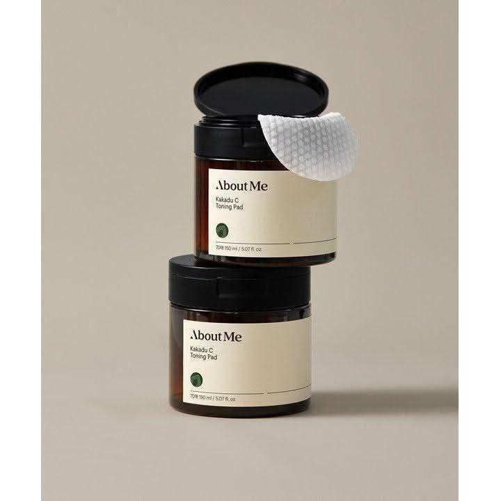 [About Me] Kakadu C Toning Pad 150ml (70 Count) - Glam Global UKAbout Me