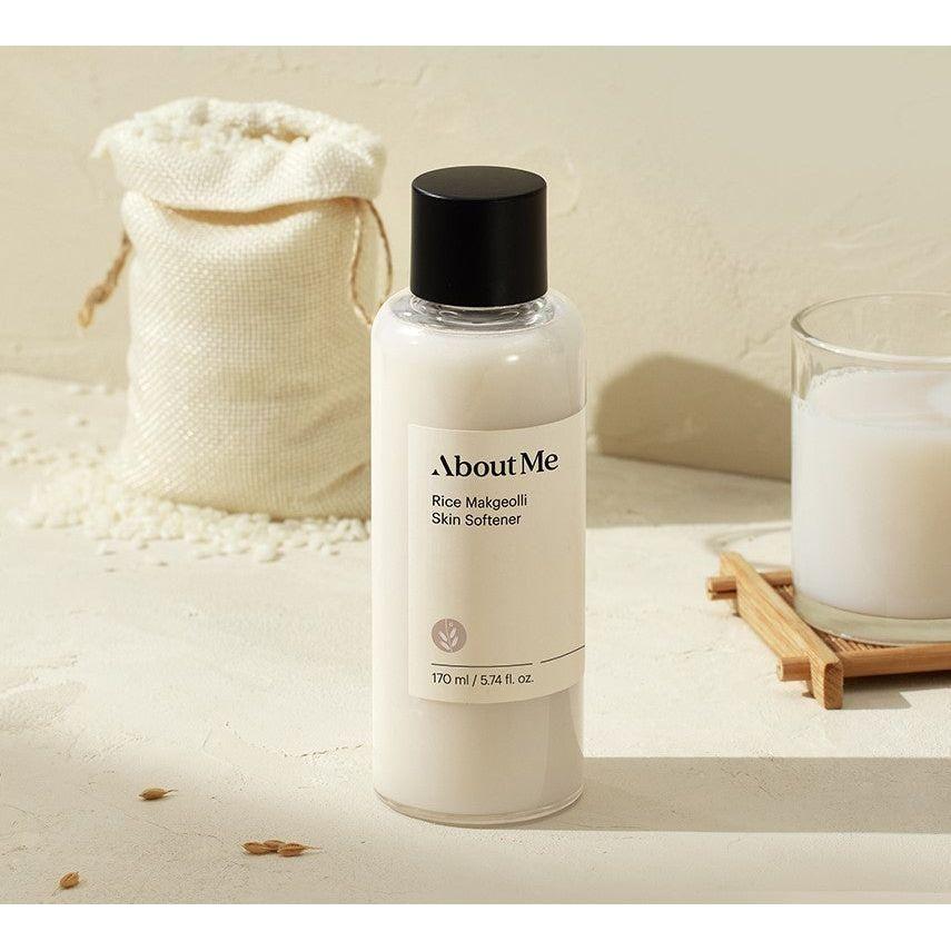 215 新品About Me Rice Makgeolli Skin Softe About Me Rice Makgeolli Skin Softener – Deep Hydration & Skin Barrier