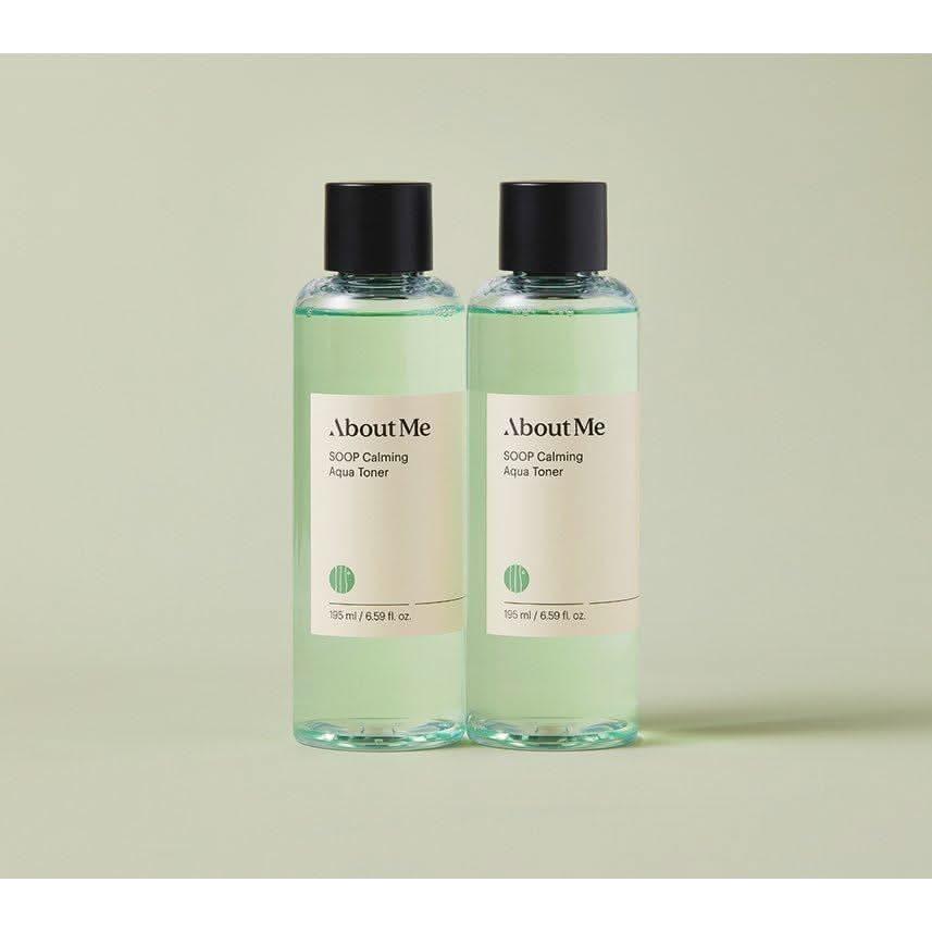 [About Me] SOOP Calming Aqua Toner 195ml - Glam Global UKAbout Me