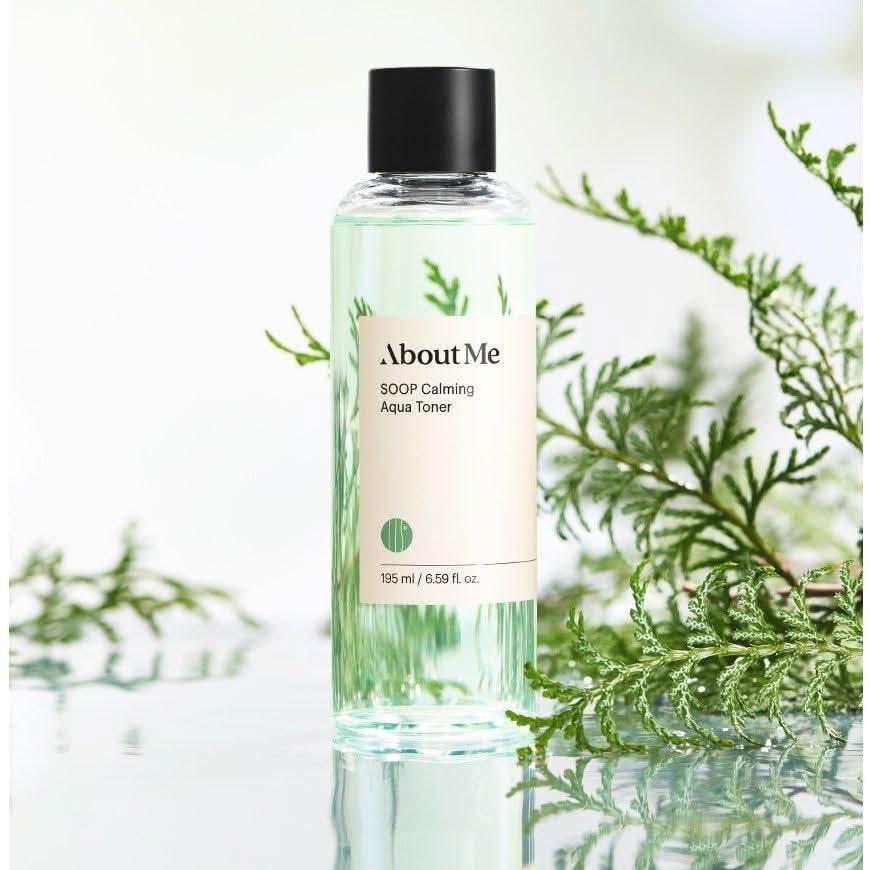 [About Me] SOOP Calming Aqua Toner 195ml - Glam Global UKAbout Me