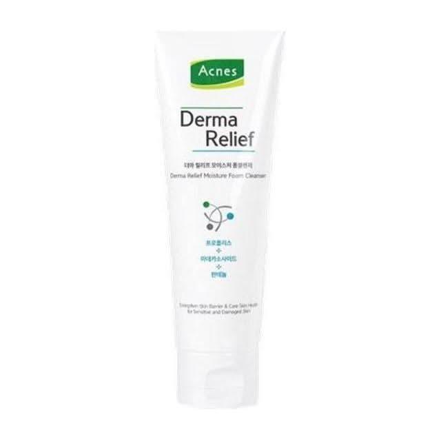 Acnes Derma Relief Moisture Foam Cleanser 200ml - Glam Global UKAcnes