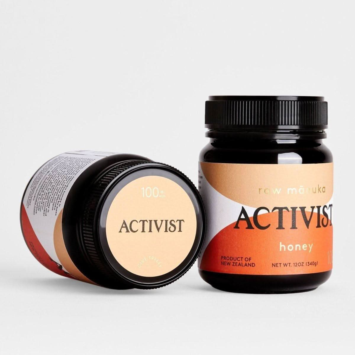 Activist Mānuka Raw Manuka Honey 100+ MGO - 340g - Glam Global UKActivist Mānuka