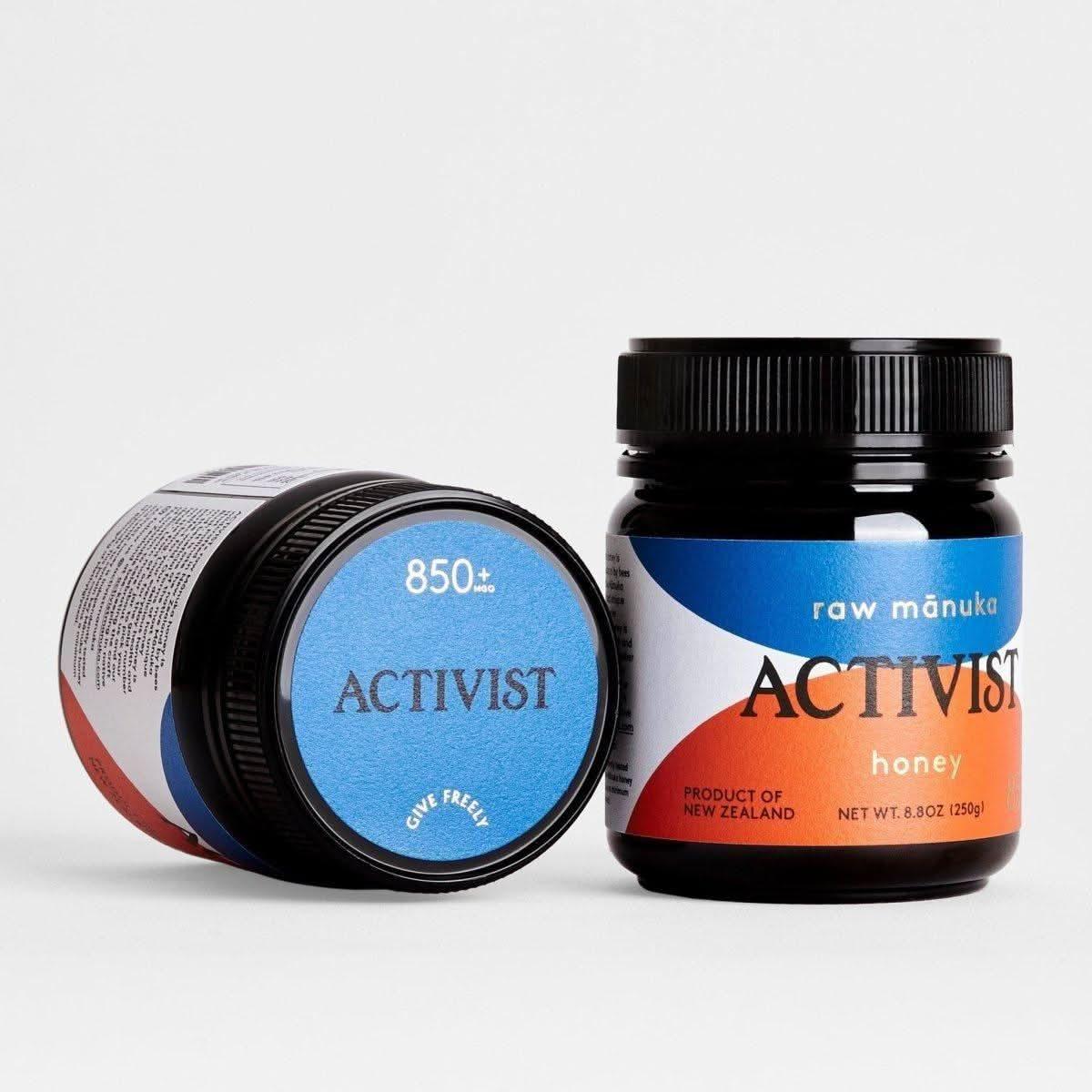 Activist Mānuka Raw Manuka Honey 850+ MGO - 250g - Glam Global UKActivist Mānuka