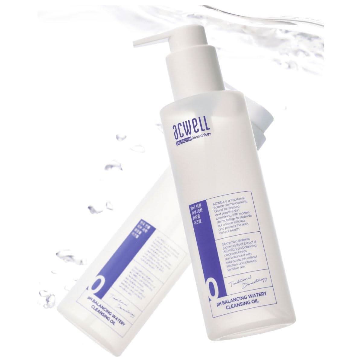 Acwell pH Balancing Watery Cleansing Oil - 200ml - Glam Global UKACWELL