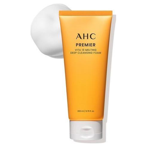 AHC Premier Vita 13 Melting Deep Cleansing Foam 200ml - Glam Global UKAHC