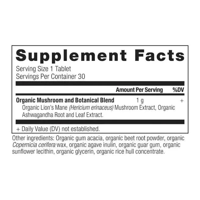 Ancient Nutrition Mushrooms Organic Lion's Mane - 30 Capsules - Glam Global UKAncient Nutrition