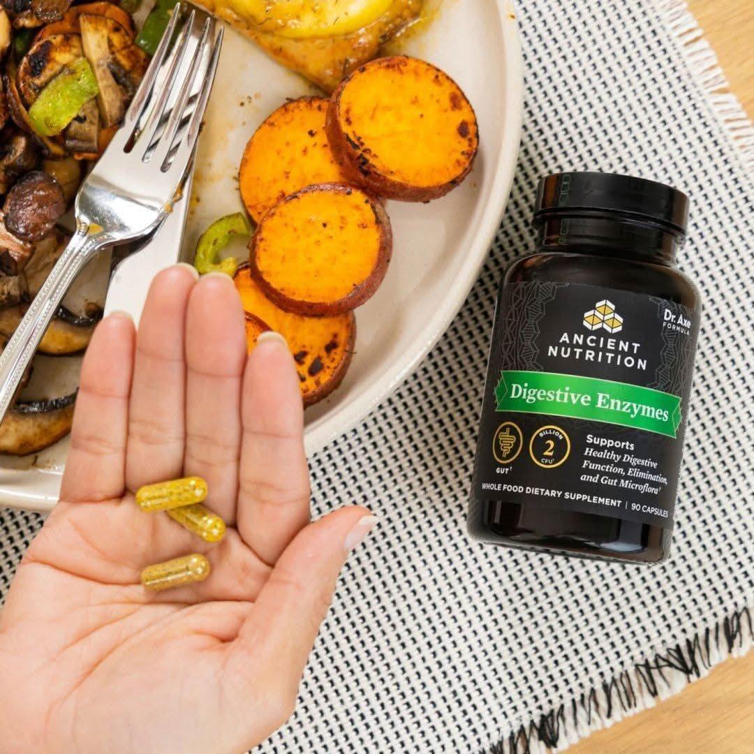 Ancient Nutrition Digestive Enzymes - 90 capsules - Glam Global UKAncient Nutrition
