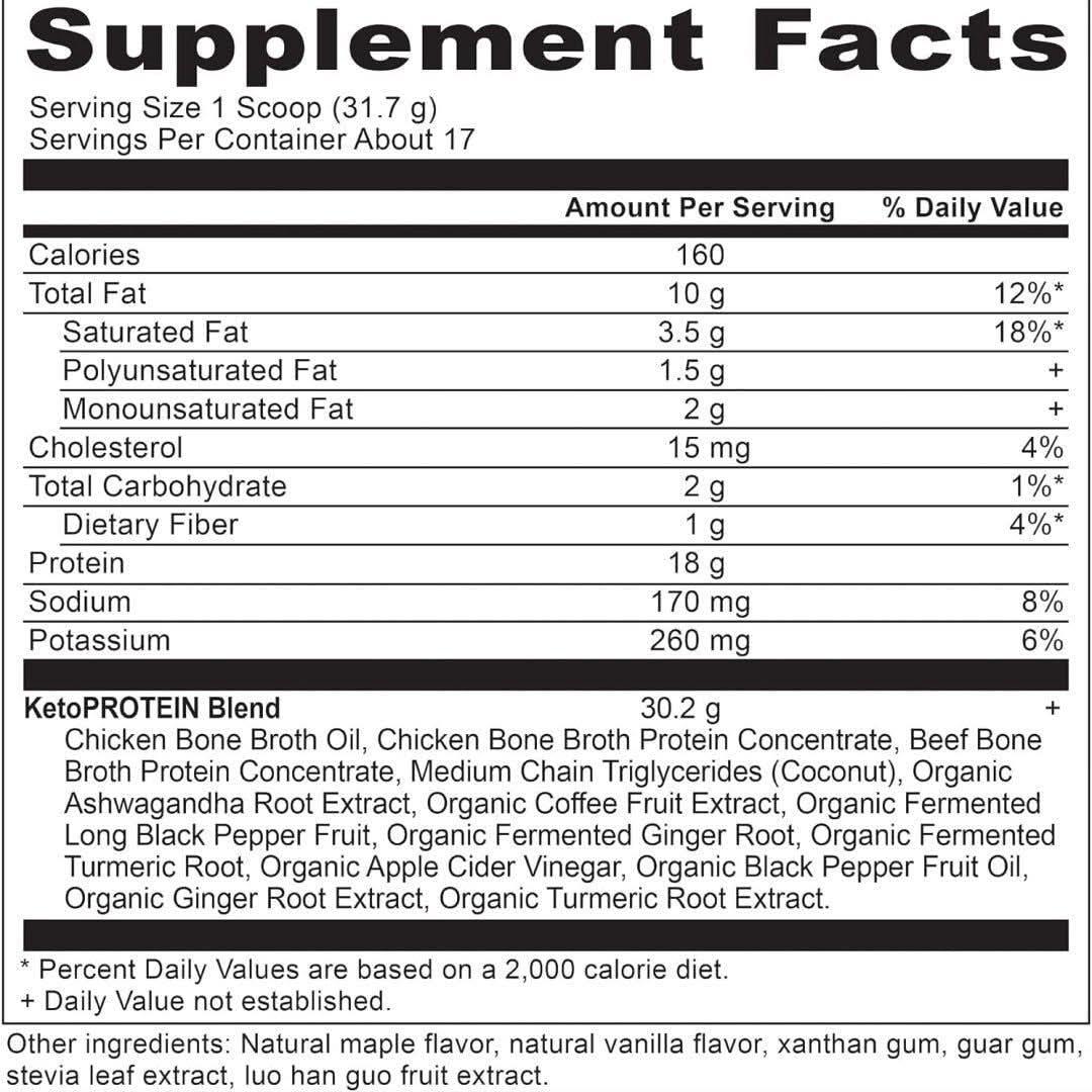 Ancient Nutrition Keto Protein - Chocolate (17 Servings) - Glam Global UKAncient Nutrition