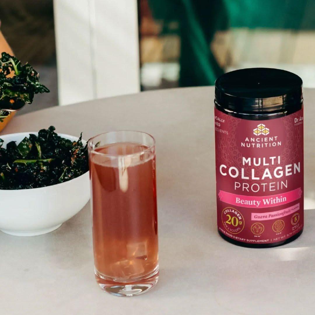 Ancient Nutrition Multi Collagen Protein Beauty Within - 517g - Glam Global UKAncient Nutrition