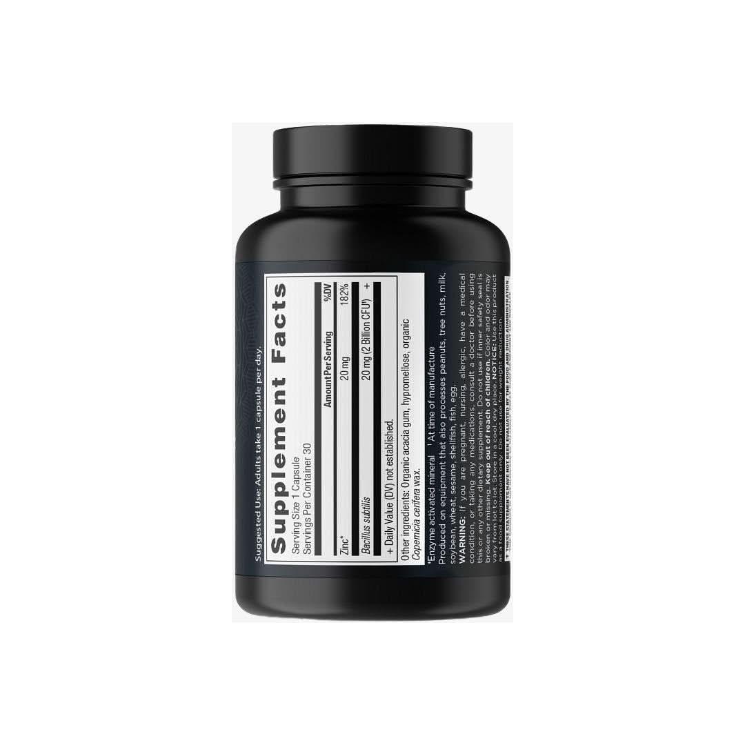 Ancient Nutrition Zinc+Probiotics (30 Capsules) - Glam Global UKAncient Nutrition