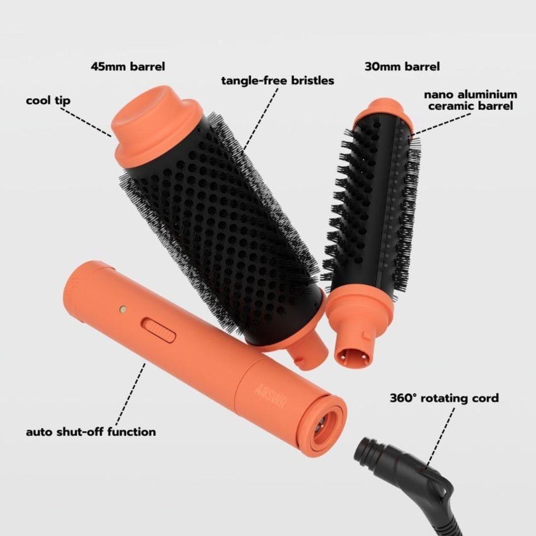 ANSWR Volumewave Heated Brush - Glam Global UKANSWR
