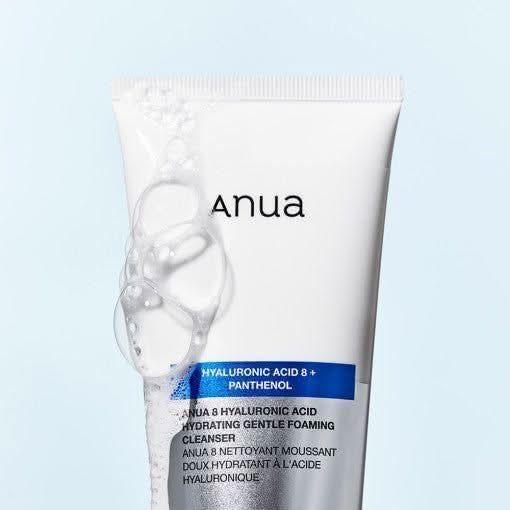 Anua 8 Hyaluronic Acid Hydrating Gentle Foaming Cleanser 150ml - Glam Global UKAnua