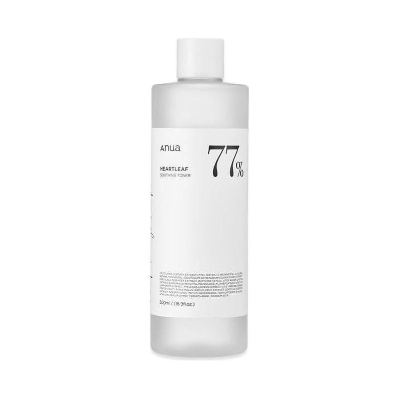 Anua Heartleaf 77% Soothing Toner - 500ml - Glam Global UKAnua