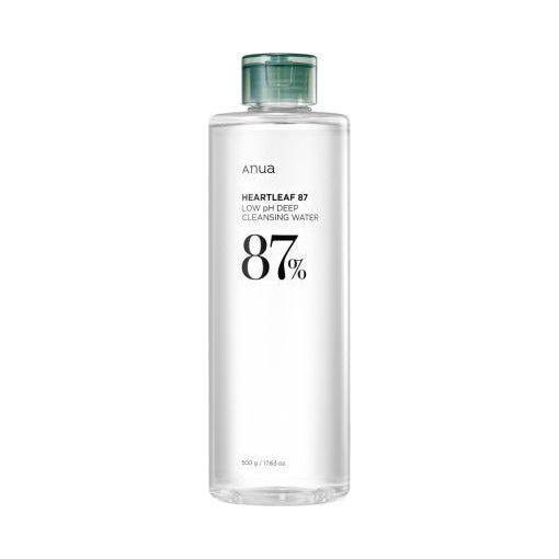 Anua Heartleaf 87 Low pH Deep Cleansing Water 500g - Glam Global UKAnua