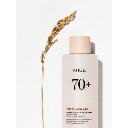 Anua Rice 70 Glow Milky Toner - 250ml - Glam Global UKAnua