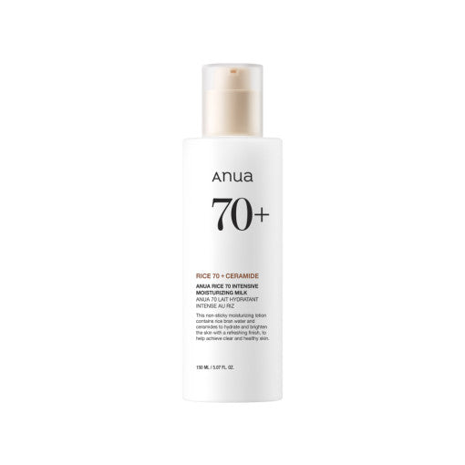 Anua Rice 70 Intense Moisturizing Milk 150ml - Glam Global UKAnua