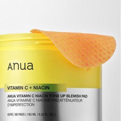 Anua Vitamin C + Niacin Tone Up Blemish Pad - 60 Pads (185ml) - Glam Global UKAnua