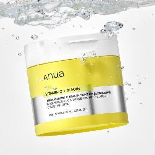 Anua Vitamin C + Niacin Tone Up Blemish Pad - 60 Pads (185ml) - Glam Global UKAnua