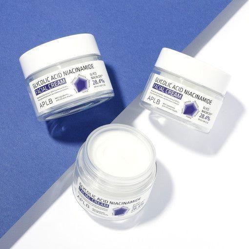 APLB Glycolic Acid Niacinamide Facial Cream 55ml - Glam Global UKAPLB
