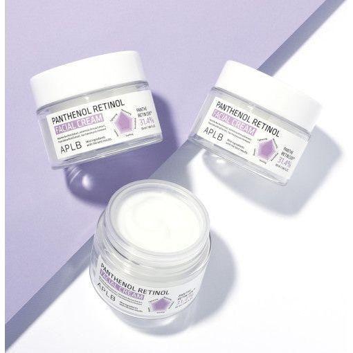APLB Panthenol Retinol Facial Cream - 55ml | Hydrating & Anti - Aging Care - Glam Global UKAPLB