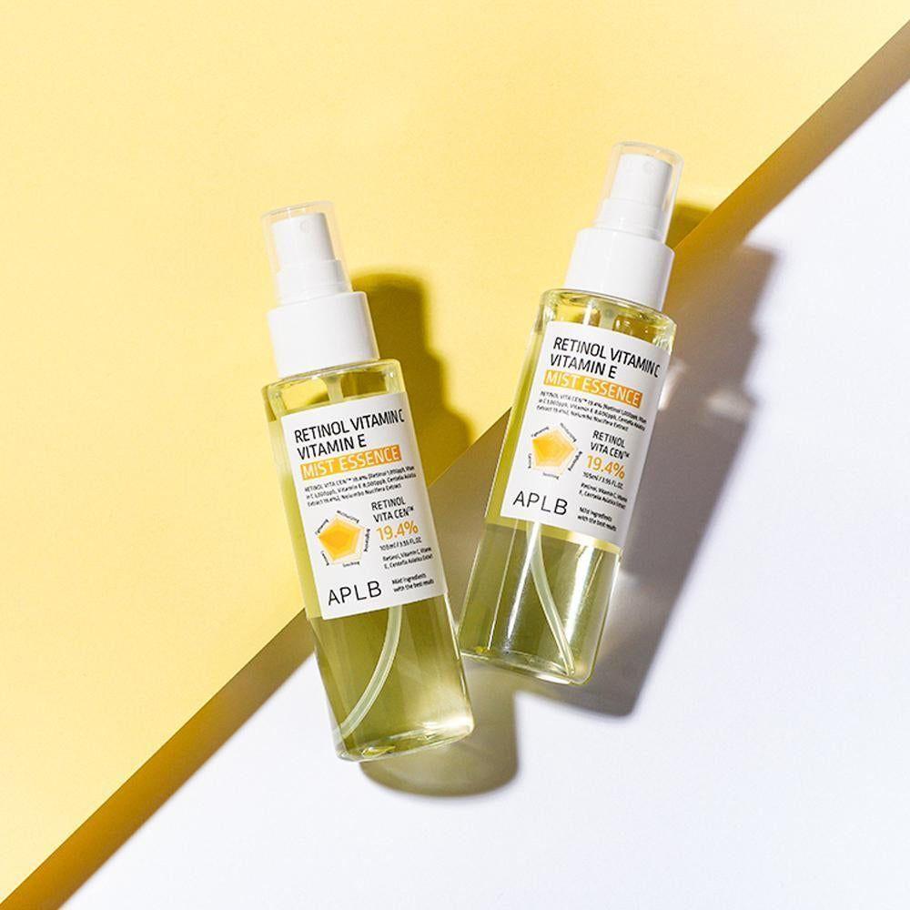 APLB Retinol Vitamin C Vitamin E Mist Essence - 105ml | Pore Care & Skin Revitalization - Glam Global UKAPLB