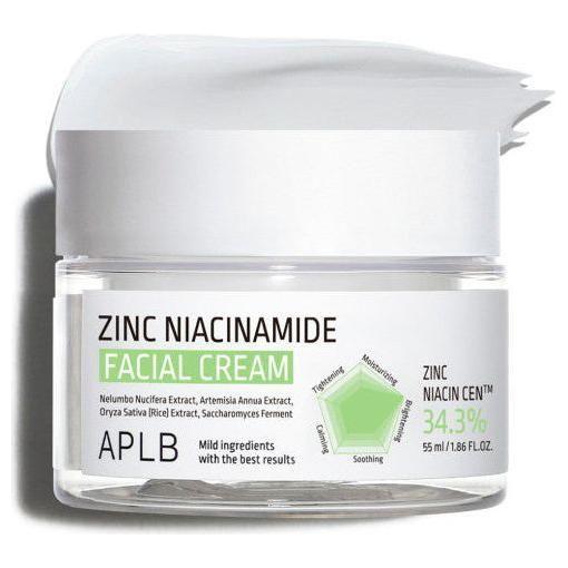 APLB Zinc Niacinamide Facial Cream 55ml | Oil Control & Brightening Care - Glam Global UKAPLB